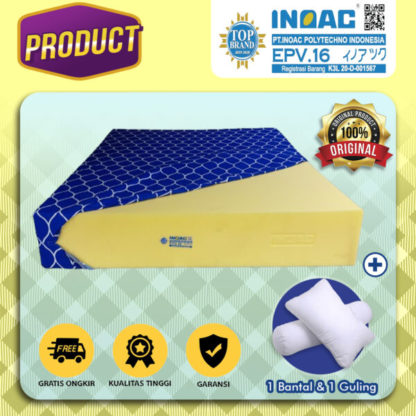 Kasur Busa INOAC Garansi 10 tahun Tebal 20 cm Ukuran 200x120x20 cm