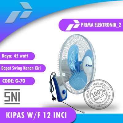 FREE ONGKIR Kipas angin dinding 16 INCH Wall fan NATIONAL PLUS PE 2