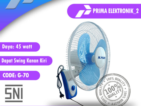 FREE ONGKIR Kipas angin dinding 16 INCH Wall fan NATIONAL PLUS PE 2