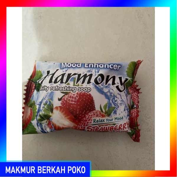 10-Pack Harmony Fruity Soap Bars - 70g