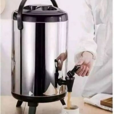 HATAYASHOP-MILK TEA 8L/MILK TEA 10L/MILK TEA 12L /Milktea bucket 8-10-12L/tempat kopi/teh/susu / Milk Tea Bucket Dispenser Stainless Steel Termos Besar Es Water Jug Food Grade Material / MILK TEA BUCKET EMBER TERMOS MILK TEA KAPASITAS 8 L 10L 12L