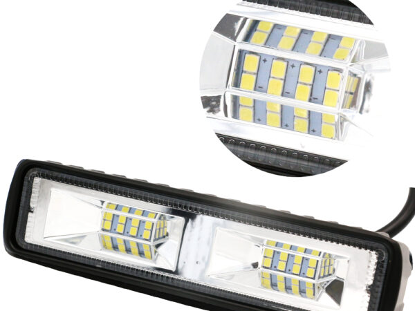 Lampu Tembak Sorot 16 mata 50 watt 6000k 12v-24v anti panas lampu sorot foglamp motor mobil tembus hujan kabut/Lampu LED Super Terang/Lampu LED Jarak Jauh