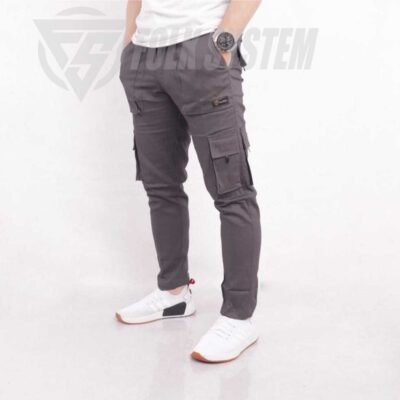 Celana Panjang Jogger Cargo Pria Double Saku Folksystem