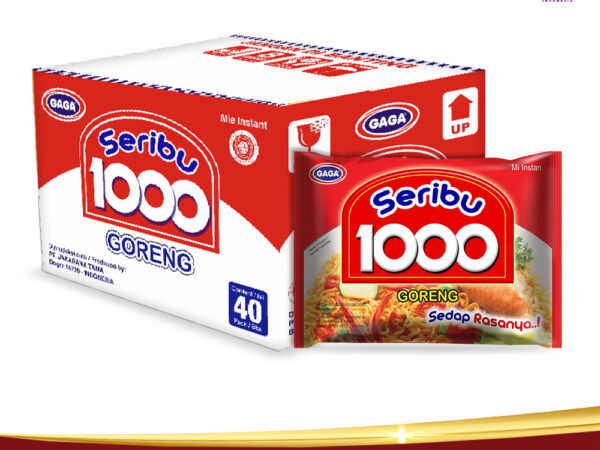 GAGA 1000 GORENG SPECIAL 50g. (1 DUS)