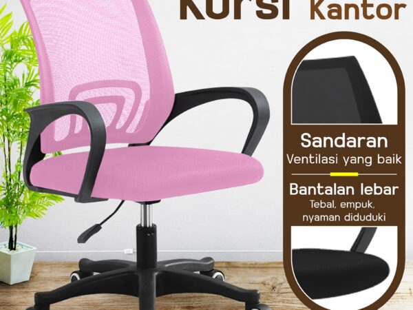 HTD Sport Kursi Kerja Kursi Kantor Minimalis Comfort Office Chair CH-B01 Polyamide & Steel