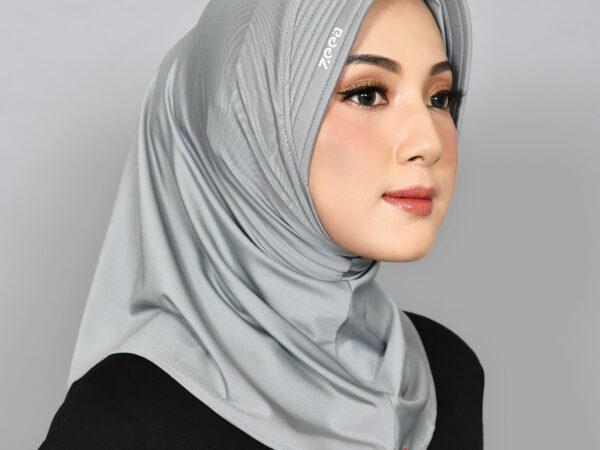 Zeea Jilbab Instan Hayfa P Yasmine Kerudung Bergo Sport  Polos