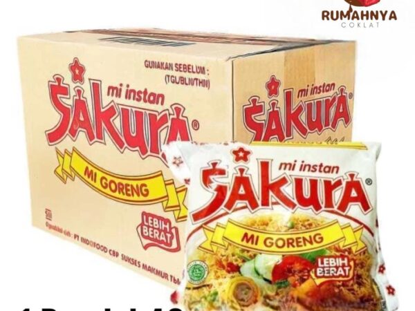 PROMO 1 DUS Mi Sakura Goreng Instan isi 40pcs