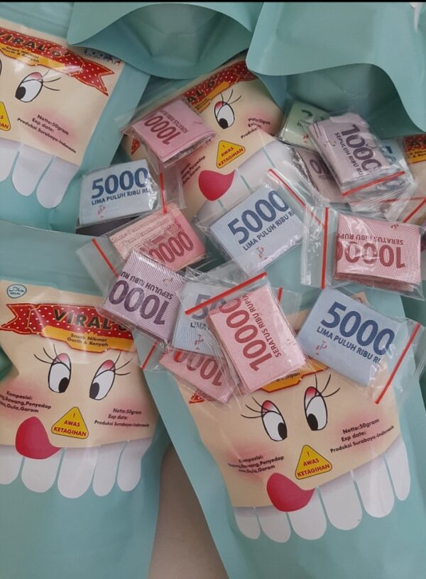 Snack berhadiah langsung dlm kemasan