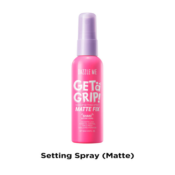 DAZZLE ME Get A Grip! Makeup Setting Spray Matte Fix