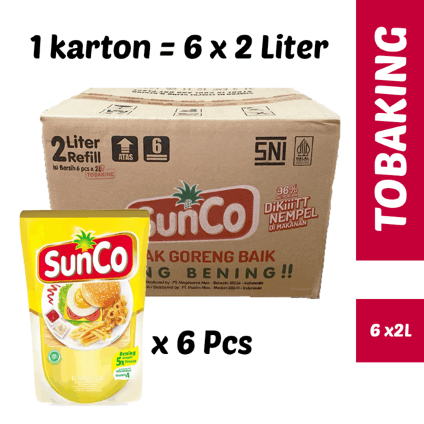 Minyak Goreng Sunco 1 Karton / Minyak Sunco 1 Karton