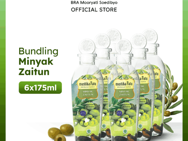 Mustika Ratu Bundlings Minyak Zaitun 175ml - 6pcs