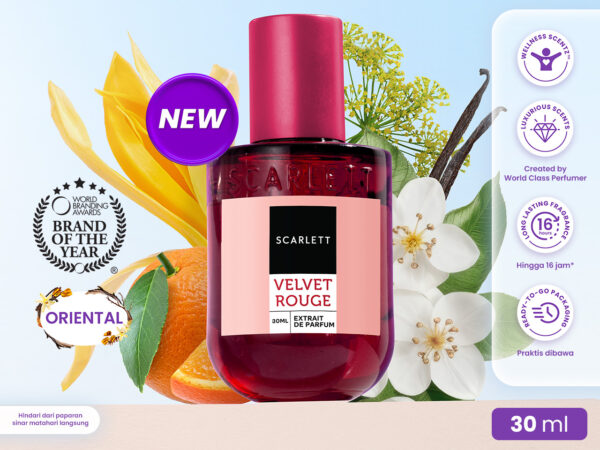 Scarlett Whitening Extrait De Parfum Velvet Rouge 30ml