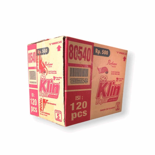 1 karton soklin liquid cair 20ml 10 renceng isi 120 pcs promo Murah