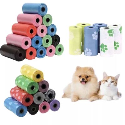 Kantong Sampah Plastik 45X50cm / PoopBag Motif Pet Kotoran hewan Roll Plastic trash