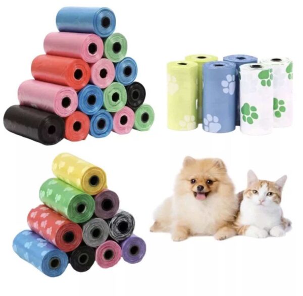 Kantong Sampah Plastik 45X50cm / PoopBag Motif Pet Kotoran hewan Roll Plastic trash