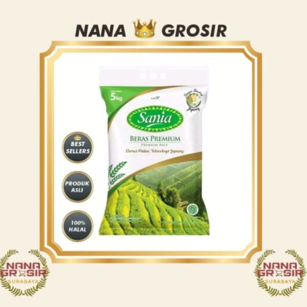 Beras Sania 5Kg Beras Premium Cap Sania