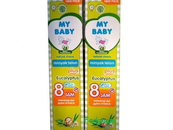 My Baby Minyak Telon Plus 8 Jam Eucalyptus Kemasan (30 ML - 150 ML)