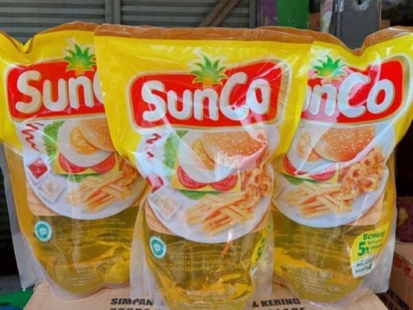 MINYAK GORENG SUNCO 2LITER ISI 3POUCH (2liter x 3 pouch)