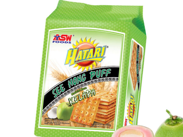 HATARI See Hong Puff Kelapa 245gr | Makanan ringan | jajanan anak | BPOM