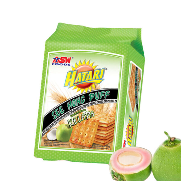 HATARI See Hong Puff Kelapa 245gr | Makanan ringan | jajanan anak | BPOM
