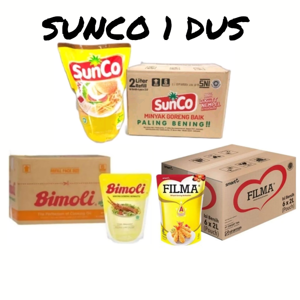 Minyak Goreng Sunco 1 Dus / Minyak goreng Sunco/Bimoli/Filma