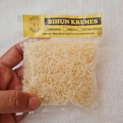 Makaroni Bantet Cap Koki < Makroni Kriwil Cap Koki < Macaroni Kerang Macroni Cikruh Cap Koki < Bihun Kremes Koki Snack Tasikmalaya