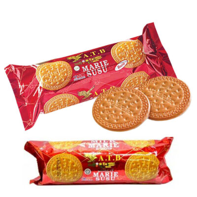 ATB Biskuit Marie Susu 185g - Biskuit Rasa Susu Lembut & Renyah