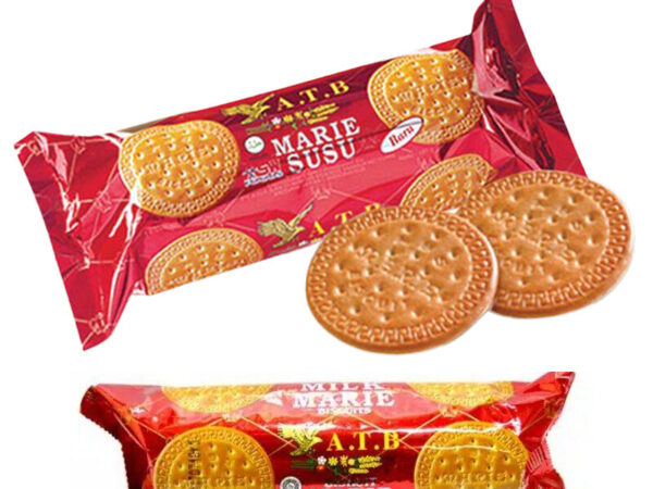 ATB Biskuit Marie Susu 185g - Biskuit Rasa Susu Lembut & Renyah