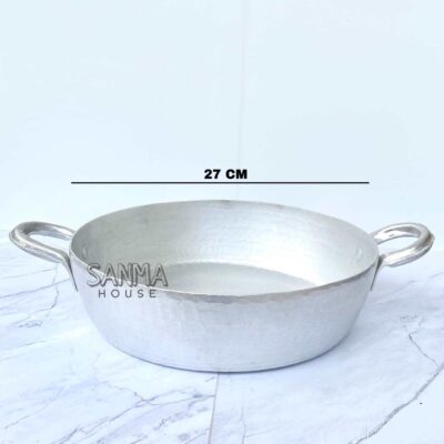 [Sanma] Wajan Datar Asli Garut Bahan Tebal Anti lengket Anti Karat kicthenware Wajan teflon