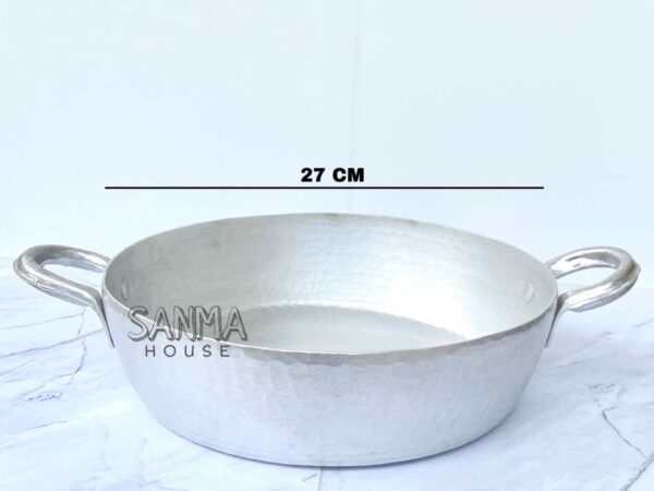 [Sanma] Wajan Datar Asli Garut Bahan Tebal Anti lengket Anti Karat kicthenware Wajan teflon