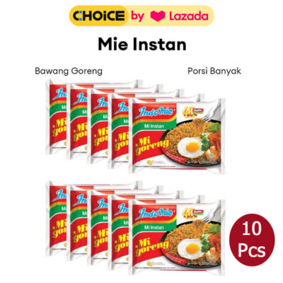 10 Pcs - Indomie Mie Instan Goreng 85gr