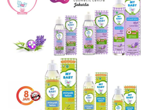 MY BABY MINYAK TELON PLUS 30ML 60ML 90ML 150 ML EUCALYPTUS DAN LAVENDER - NJ