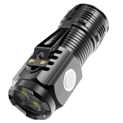 LED Senter Super Terang XHP100 10000 Lumens Jarak Jauh Waterproof High Power Flashlight