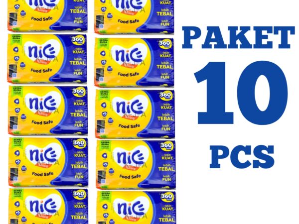 tisu nice promo paket hemat isi 10 pcs nice 360 Sheet