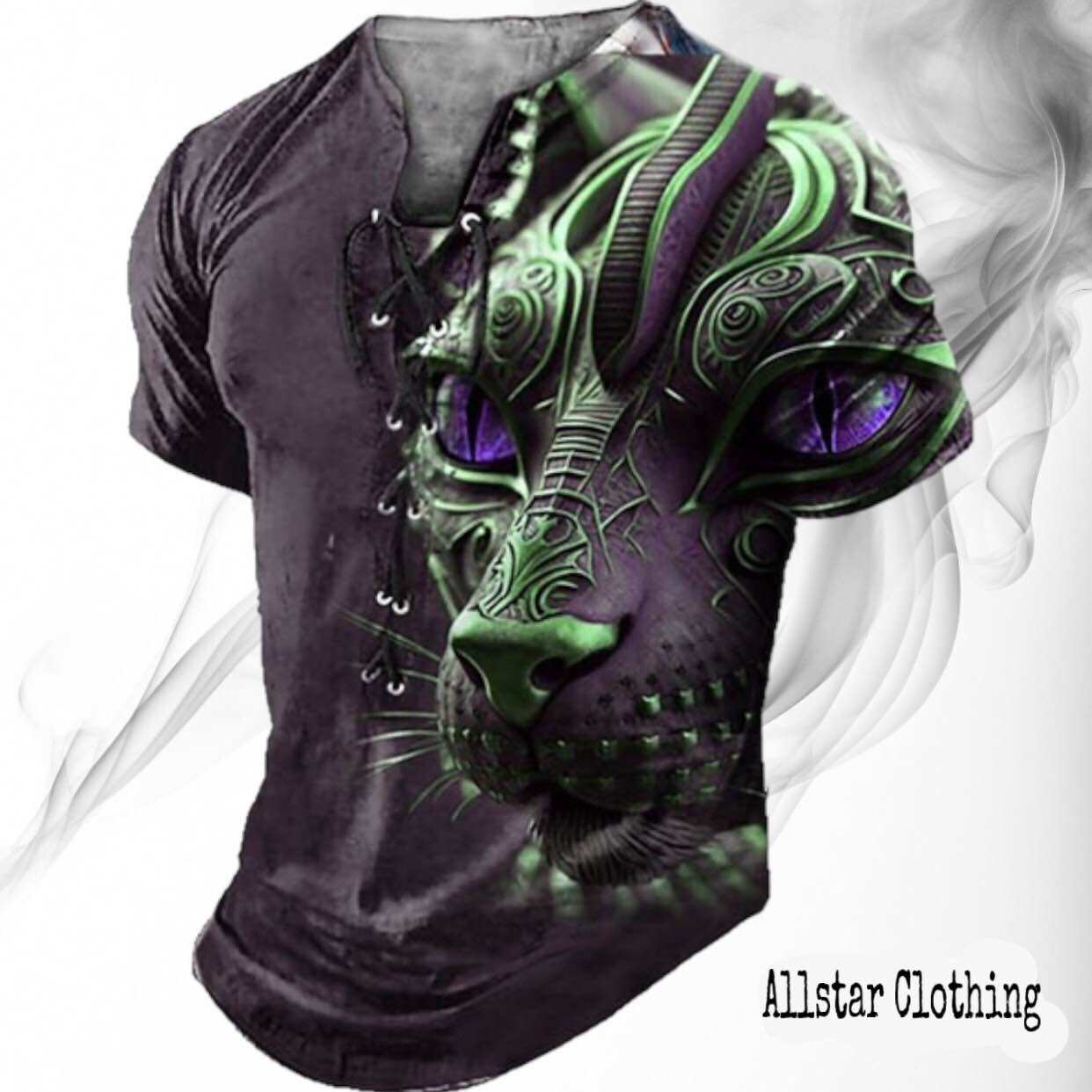 Allstar V Neck Casual T-Shirt