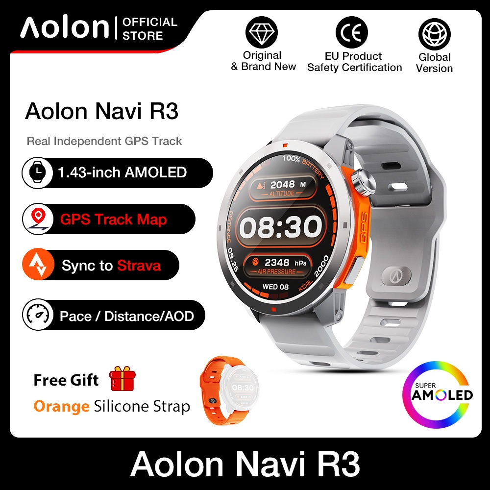 Aolon Navi R3 GPS Smartwatch
