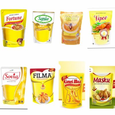 (PAKET 2 LITER) Minyak Goreng 4 liter Kemasan Kunci Mas Minyak QT Pouch