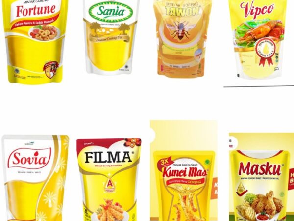 (PAKET 2 LITER) Minyak Goreng 4 liter Kemasan Kunci Mas Minyak QT Pouch