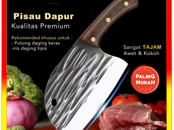 Pisau Koki Super Tajam JAPANESE SUPER KNIFE Stainless Steel Pisau Ikan Knife Fish