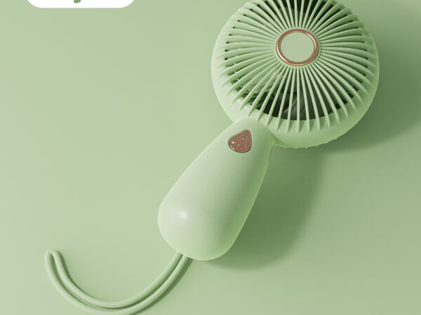 GOOJODOQ Kipas Angin Mini 2000mAh 3-Speed Wind Kipas Genggam Portabel  Handheld Mini Fan mini Cute Aerospace handheld kipas