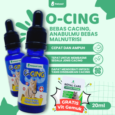 Obat Cacing Kucing O-Cing 20 ML