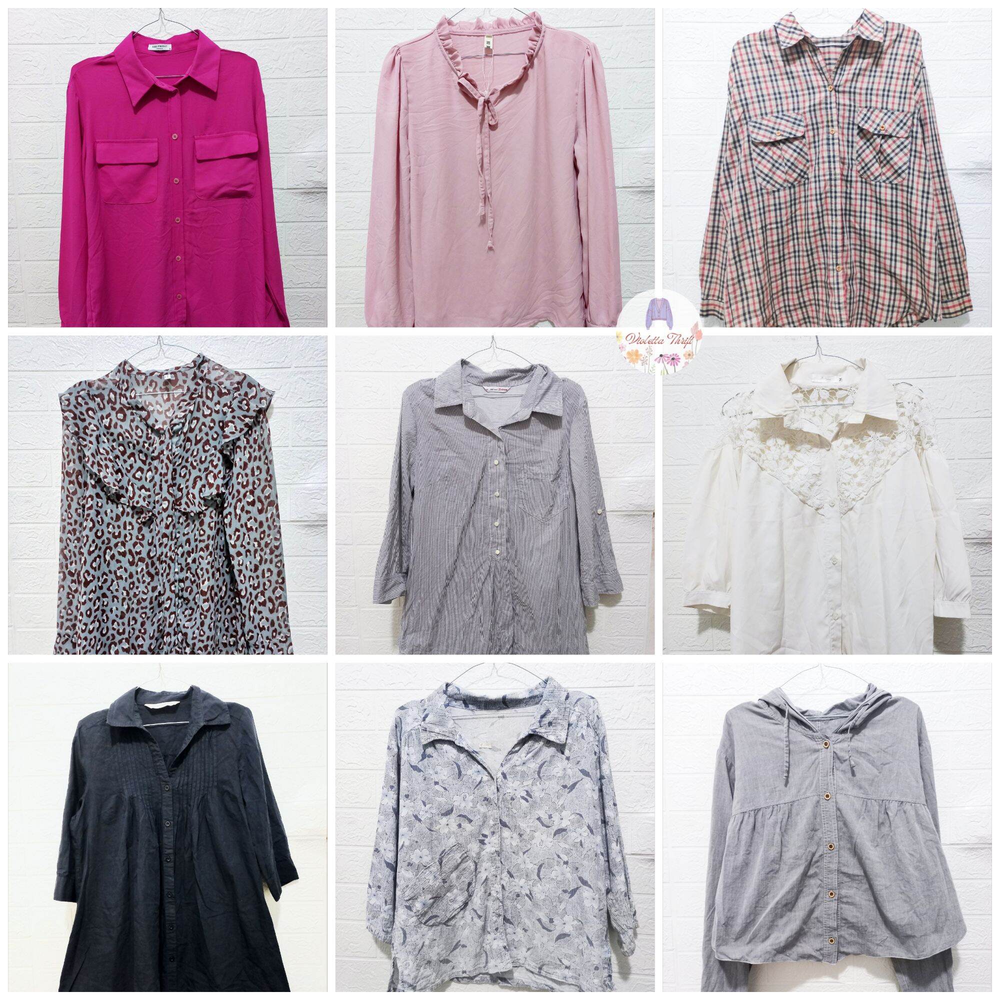 Chic Korean Blouse & Shirt Thrift