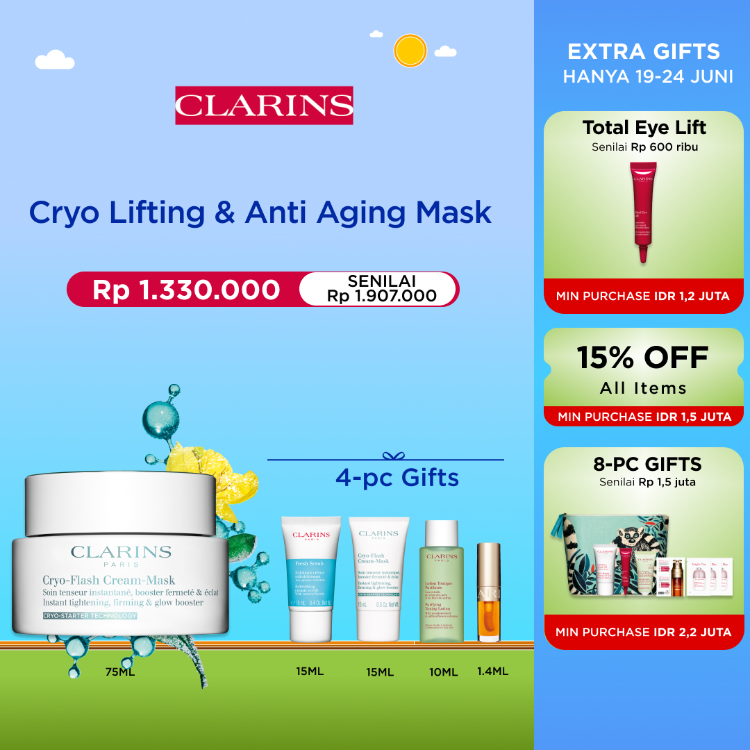 Clarins Cryo Lifting Anti Aging Mask Set