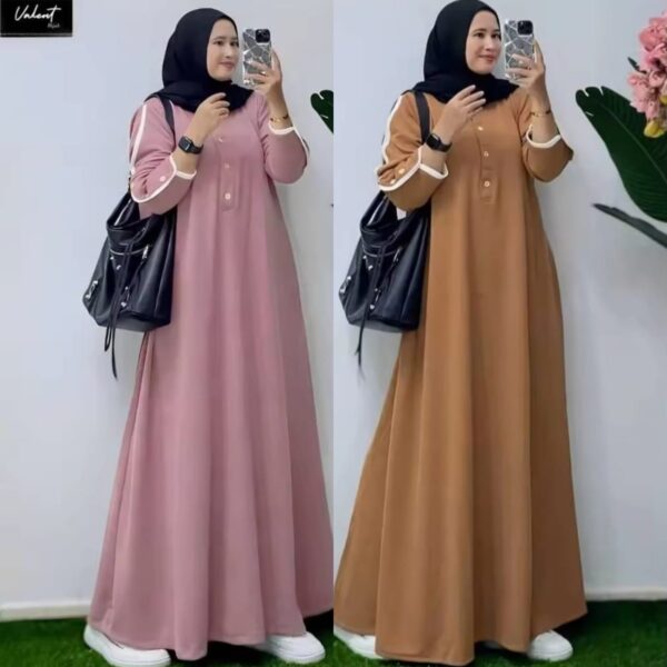 PAKET COD CUCI GUDANG 2 PCS 45 RIBU MARWAH ABAYA GAMIS WANTA CRINCLE JUMBO XXXXL TERBARU | BAJU GAMIS LEBARAN murah 2025