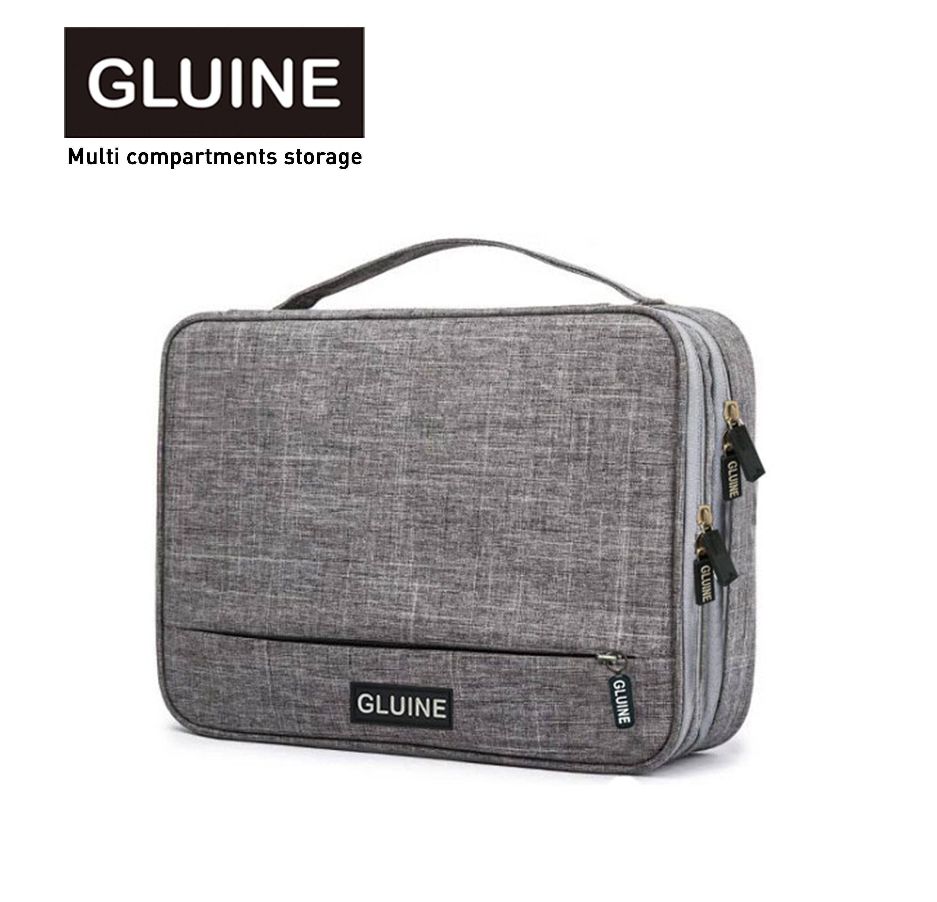 Double Layer Electronics Organizer Case