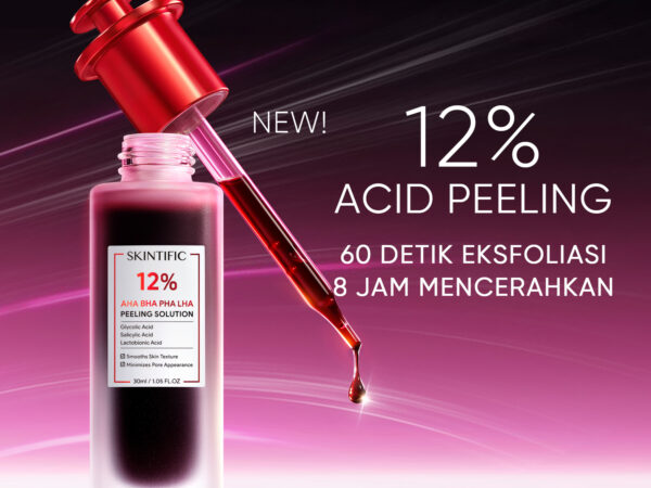 【Coins Discount】SKINTIFIC 12% AHA BHA PHA LHA PEELING SOLUTION