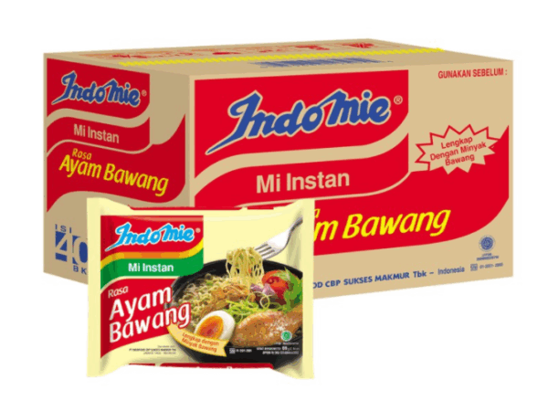 Indomie Mi Instan Rasa Ayam Bawang 69 gr x 40pcs