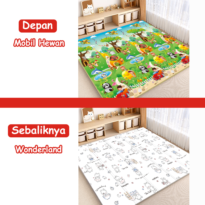 Foldable Baby Playmat for Crawling