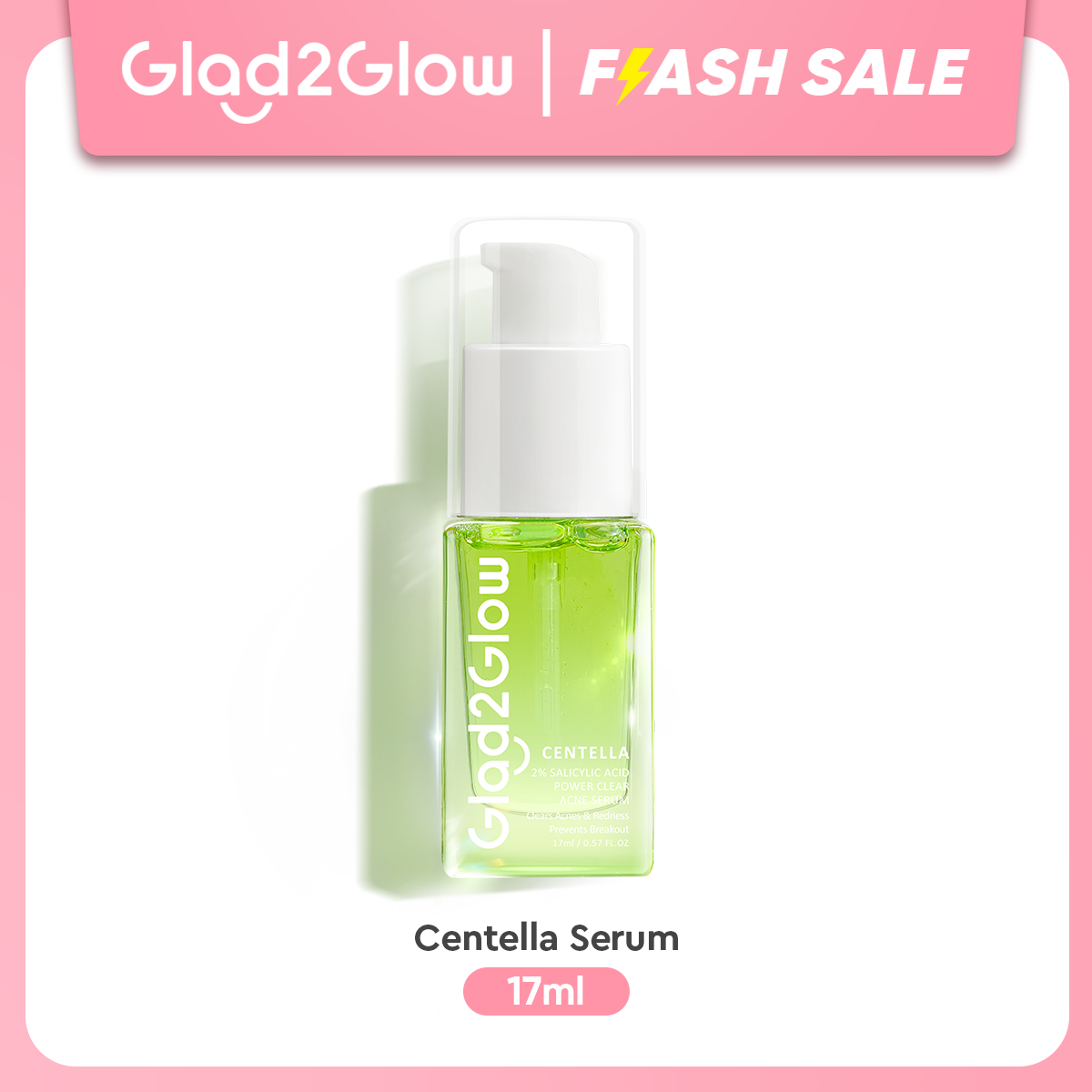 Glad2Glow Acne Serum with Salicylic Acid
