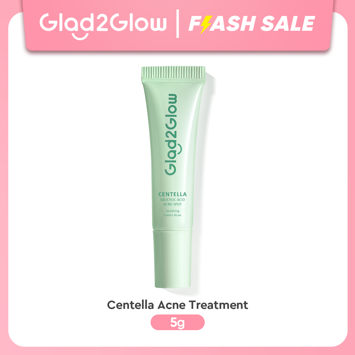 Glad2Glow Overnight Acne Treatment Gel